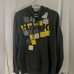 Men’s Large Hurley Zip-Up Hoodie